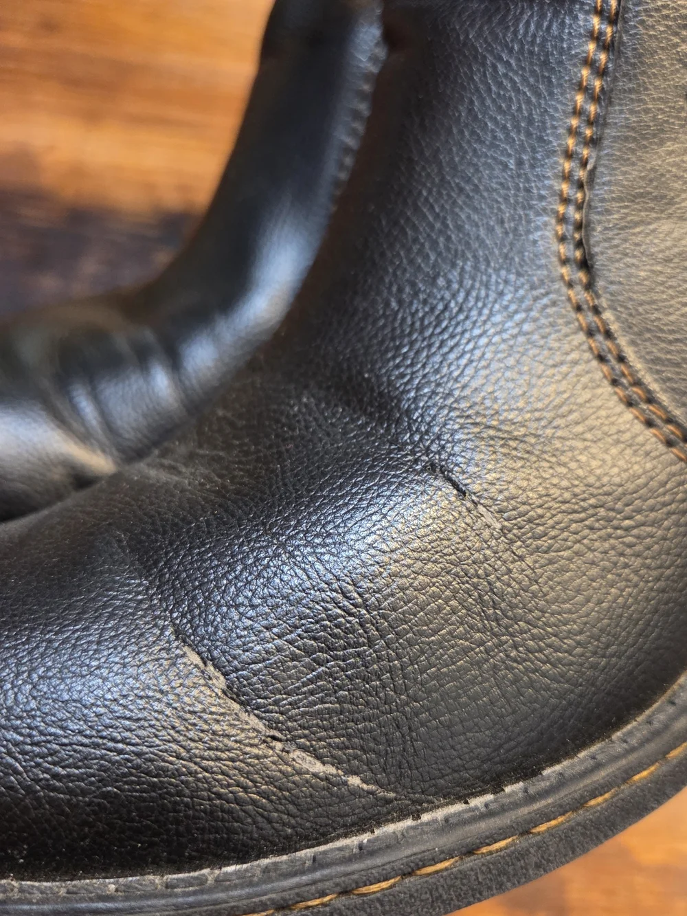 Born Rachelle Vegan Leather Ankle Bootie sz 7.5 Black Soft 2